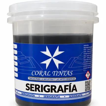 Negro Vinil Mate "Coral Tintas" 1kg